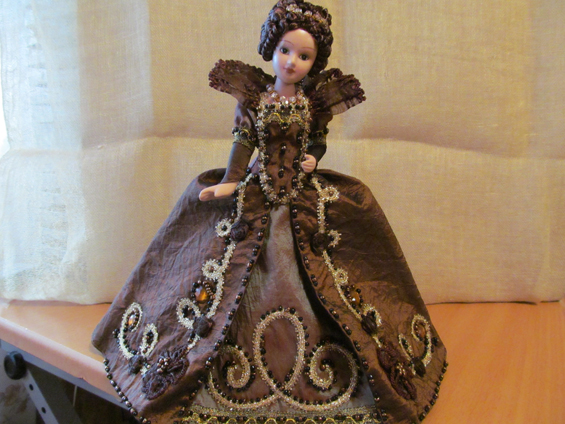 Дамы эпохи - Мастер-класс, Доработка, Аксессуары и Новые героини, Обсуждение.