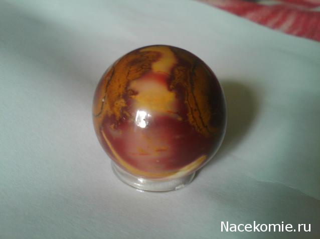 Энергия камней № 81 Мукаит (шар) фото, обсуждение