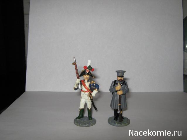 Наполеоновские Войны №24 Ратник пеших дружин Санкт-Петербургского ополчения, 1812 г. "Герасим"