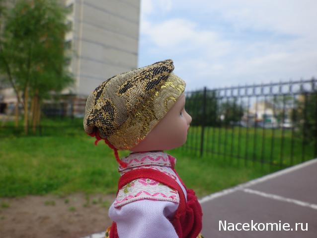 Куклы в народных костюмах №14 Кукла в летнем костюме Вологодской губернии