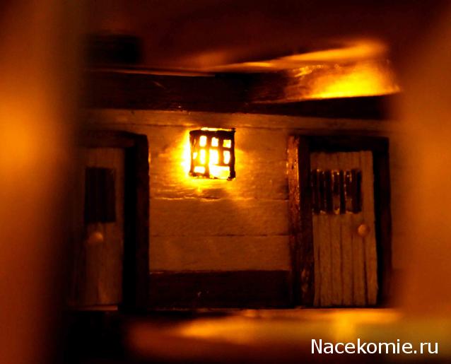 Парусник Баунти - Имитация освещения внутренних помещений