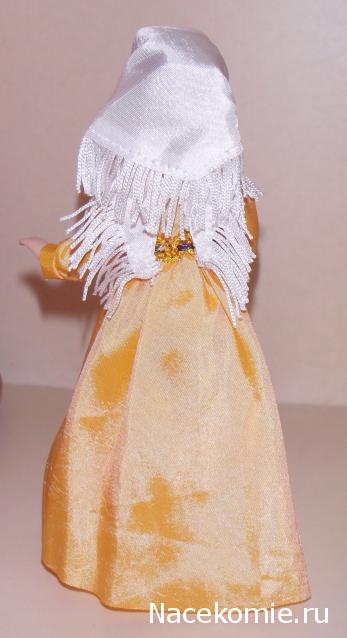 Куклы в народных костюмах №15 Кукла в осетинском девичьем костюме