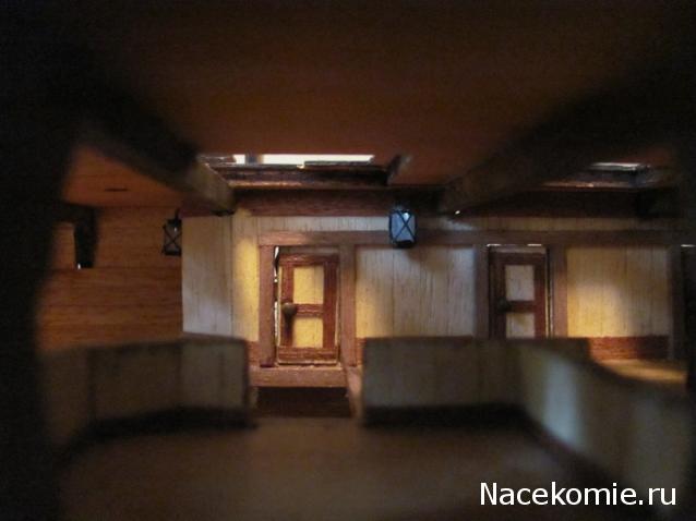 Парусник Баунти - Сборка корпуса