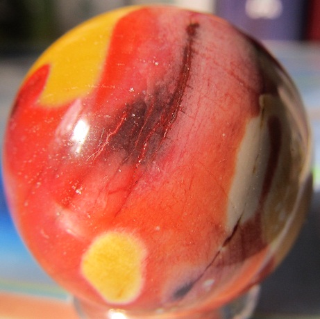 Энергия камней № 81 Мукаит (шар) фото, обсуждение