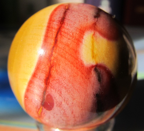 Энергия камней № 81 Мукаит (шар) фото, обсуждение