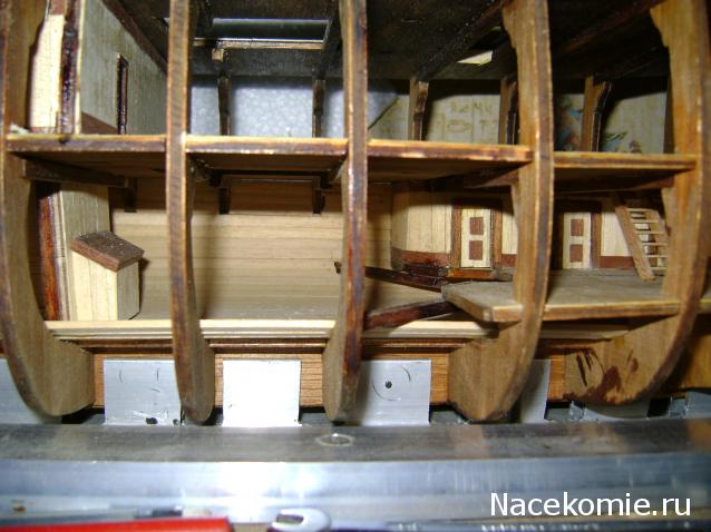 Парусник Баунти - Сборка корпуса