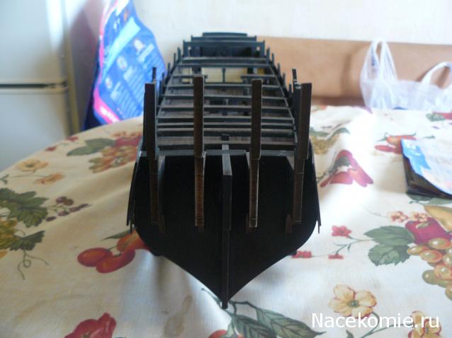 Собери Чёрную Жемчужину. Сборка корпуса.