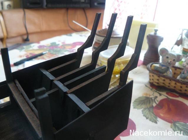 Собери Чёрную Жемчужину. Сборка корпуса.