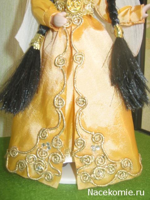 Куклы в народных костюмах №15 Кукла в осетинском девичьем костюме