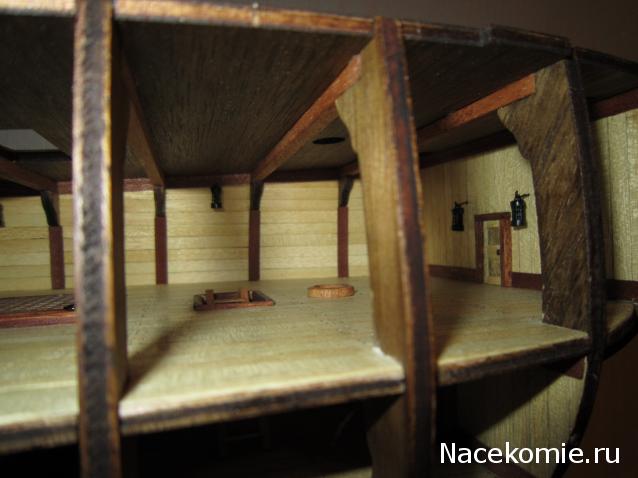 Парусник Баунти - Сборка корпуса