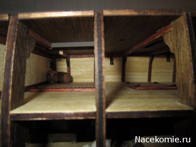 Парусник Баунти - Сборка корпуса