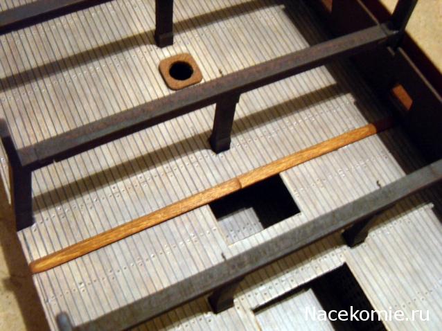 Собери Чёрную Жемчужину. Сборка, обшивка и покраска палуб