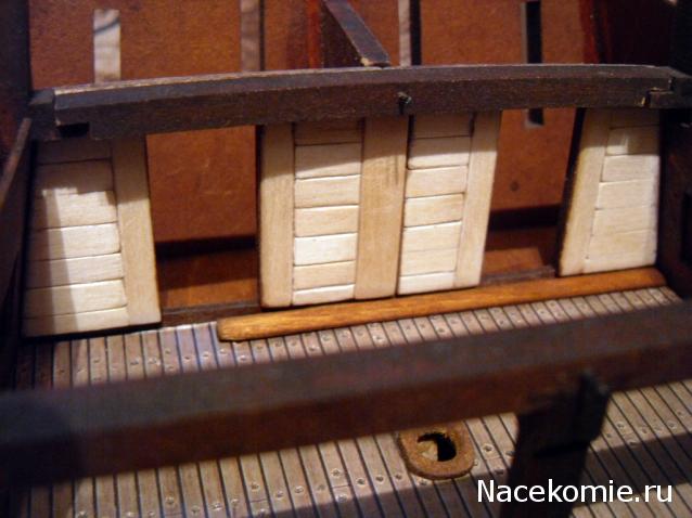 Собери Чёрную Жемчужину. Сборка, обшивка и покраска палуб