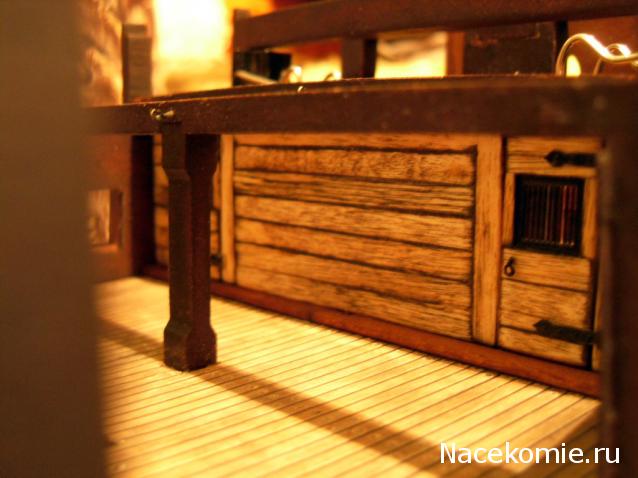 Собери Чёрную Жемчужину. Сборка, обшивка и покраска палуб