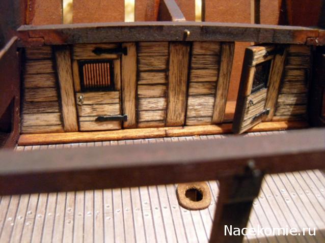 Собери Чёрную Жемчужину. Сборка, обшивка и покраска палуб