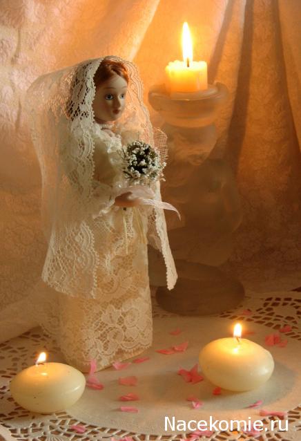 Куклы в народных костюмах №13 Кукла в городском свадебном костюме Санкт-Петербургской губернии