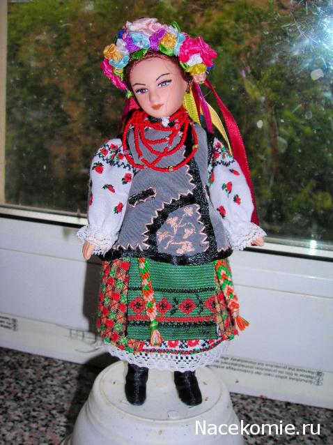 Куклы в народных костюмах №4 Кукла в летнем костюме Киевской губернии