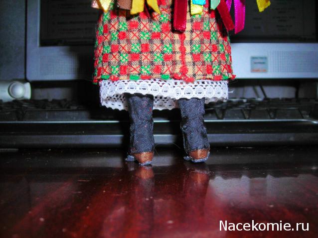 Куклы в народных костюмах №4 Кукла в летнем костюме Киевской губернии