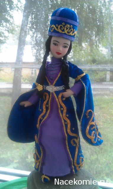 Куклы в народных костюмах №15 Кукла в осетинском девичьем костюме