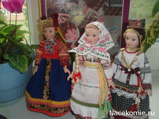 Куклы в народных костюмах №14 Кукла в летнем костюме Вологодской губернии