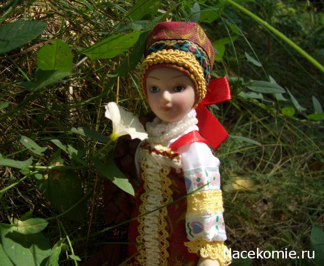Куклы в народных костюмах №2 Кукла в летнем костюме Костромской губернии