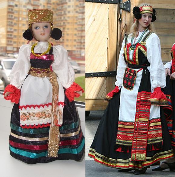 Куклы в народных костюмах – Новые образы своими руками. Фото и обсуждение