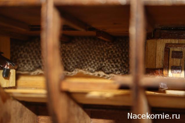 Парусник Баунти - Сборка корпуса