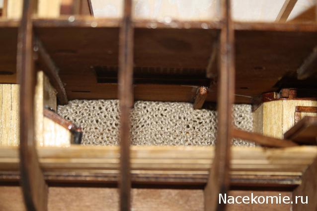 Парусник Баунти - Сборка корпуса