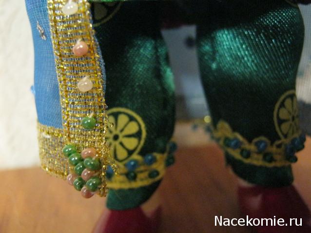 Куклы в народных костюмах №12 Кукла в узбекском летнем костюме