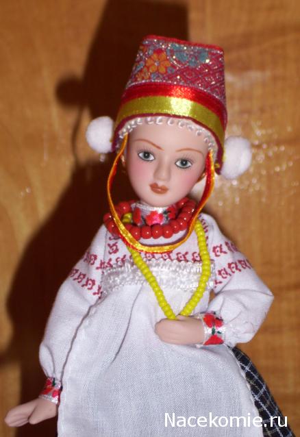 Куклы в народных костюмах №17 Кукла в летнем костюме Рязанской губернии