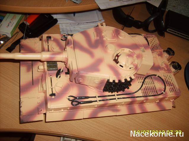 Соберите Танк Тигр - Сборка Корпуса