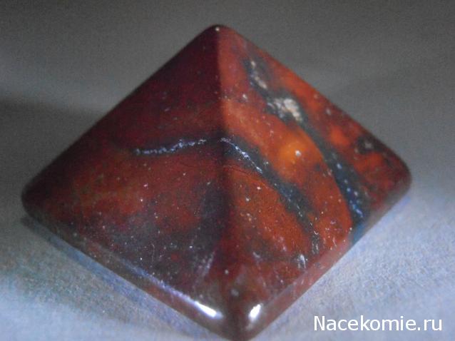 Энергия камней № 86 Шоколадная яшма (пирамида) фото, обсуждение