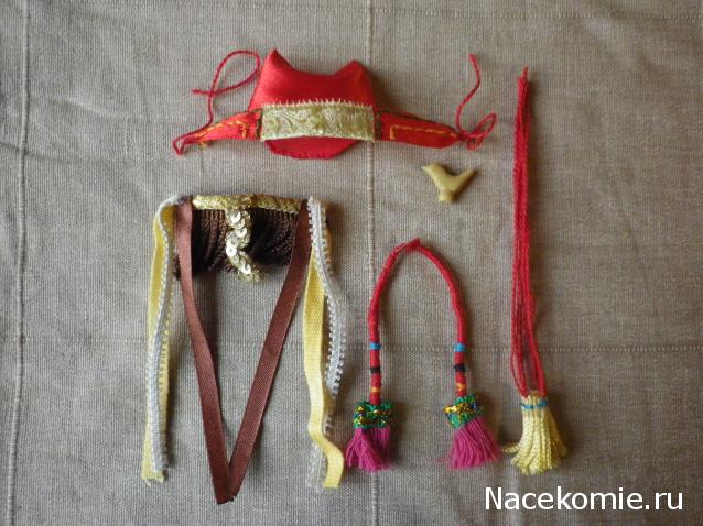 Куклы в народных костюмах №17 Кукла в летнем костюме Рязанской губернии