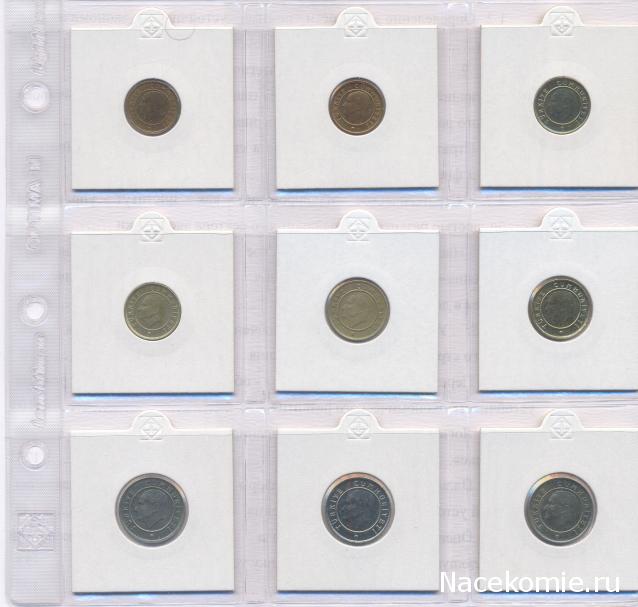 Монеты и банкноты №26 1 куруш (Турция), 1 толар (Словения)