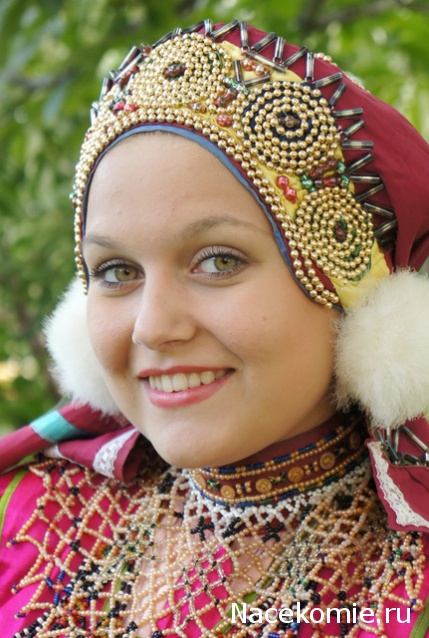 Куклы в народных костюмах №17 Кукла в летнем костюме Рязанской губернии