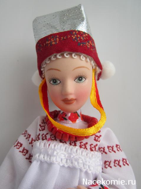 Куклы в народных костюмах №17 Кукла в летнем костюме Рязанской губернии