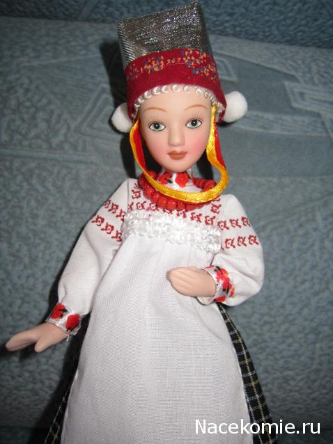 Куклы в народных костюмах №17 Кукла в летнем костюме Рязанской губернии