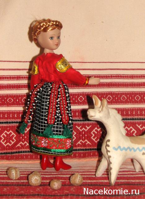 Куклы в народных костюмах №17 Кукла в летнем костюме Рязанской губернии
