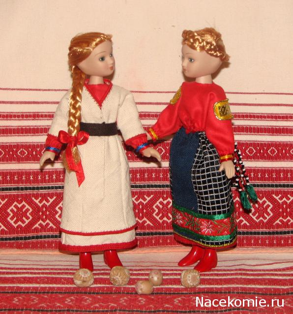 Куклы в народных костюмах №17 Кукла в летнем костюме Рязанской губернии