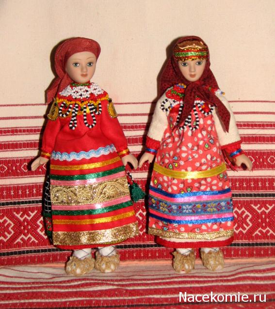 Куклы в народных костюмах №17 Кукла в летнем костюме Рязанской губернии