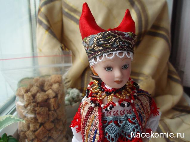 Куклы в народных костюмах №17 Кукла в летнем костюме Рязанской губернии