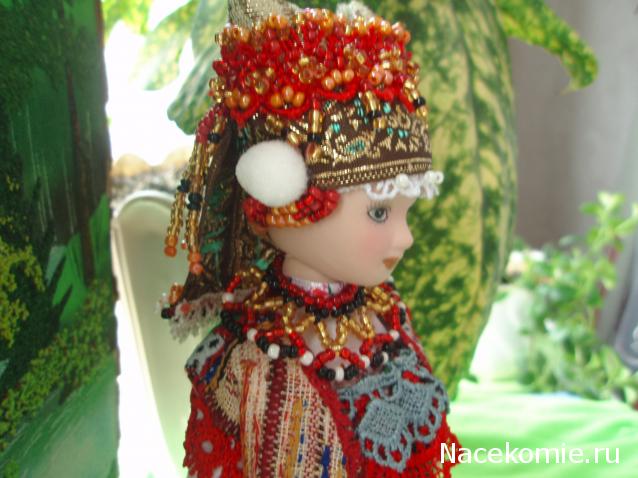 Куклы в народных костюмах №17 Кукла в летнем костюме Рязанской губернии