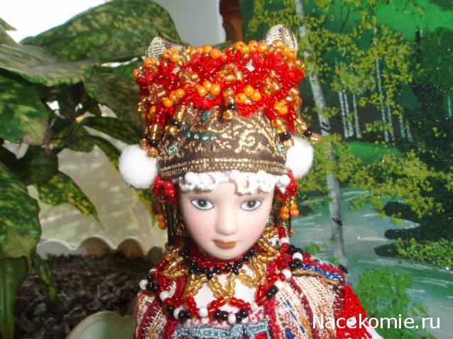 Куклы в народных костюмах №17 Кукла в летнем костюме Рязанской губернии