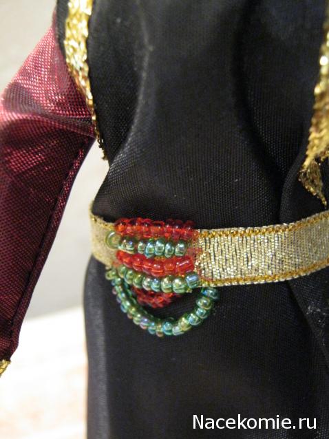 Куклы в народных костюмах №7 Кукла в калмыцком праздничном костюме