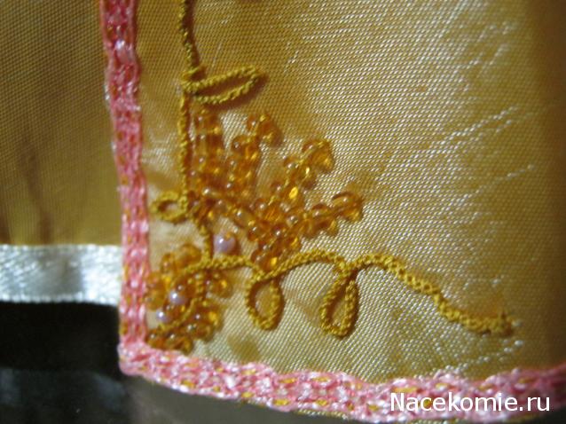 Куклы в народных костюмах №15 Кукла в осетинском девичьем костюме