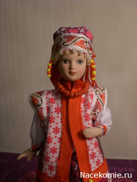 Куклы в народных костюмах №17 Кукла в летнем костюме Рязанской губернии