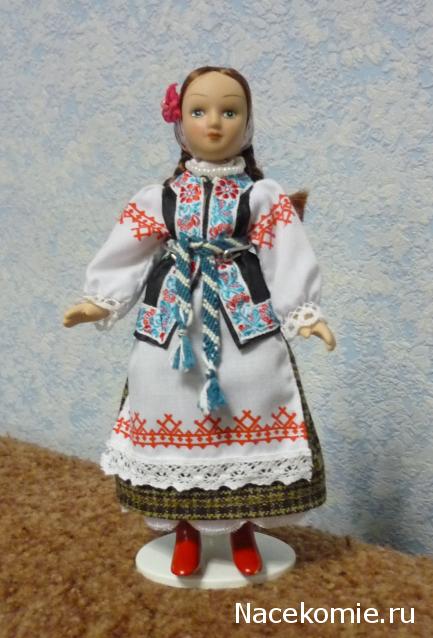 Куклы в народных костюмах №8 Кукла в летнем костюме Минской губернии