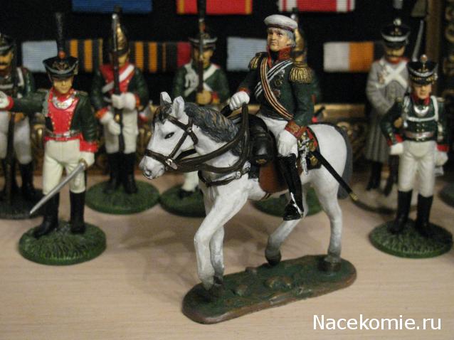 Конная миниатюра фельдмаршала М.И. Кутузова (специальный выпуск)