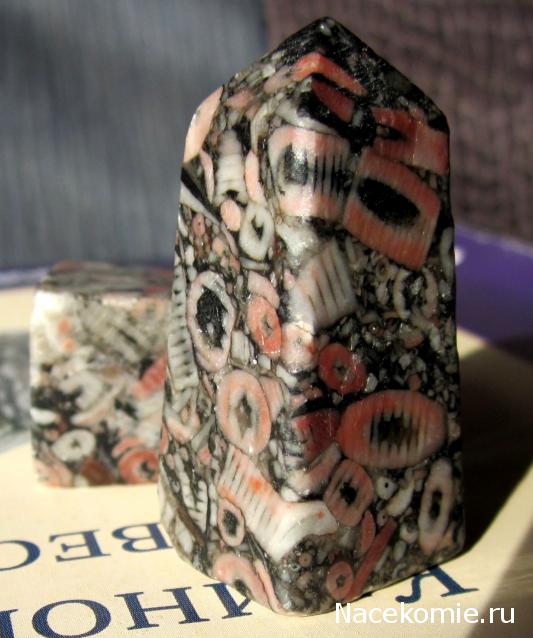 Энергия камней № 90 Криноидный известняк (обелиск) фото, обсуждение