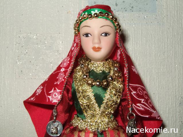 Куклы в народных костюмах №19 Кукла в башкирском праздничном костюме